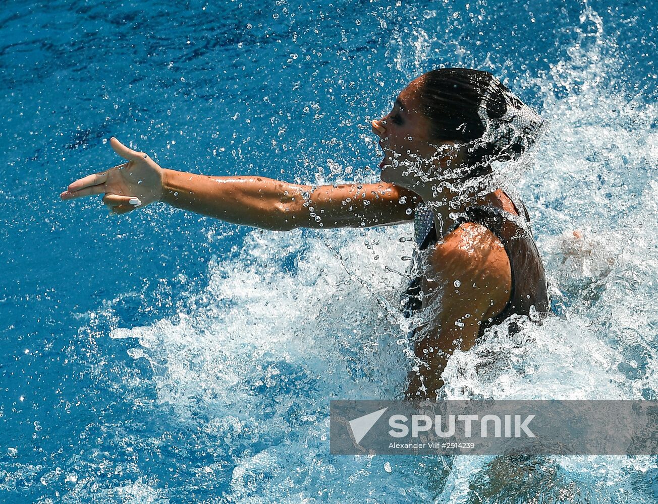 2016 Summer Olympics. Synchronized swimming duets. Free routine. Final
