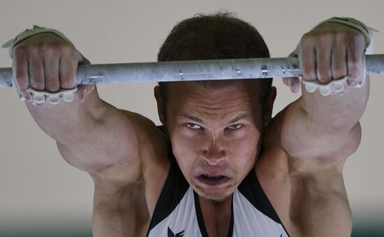 2016 Olympics. Artistic gymnastics. Men. Horizontal bar