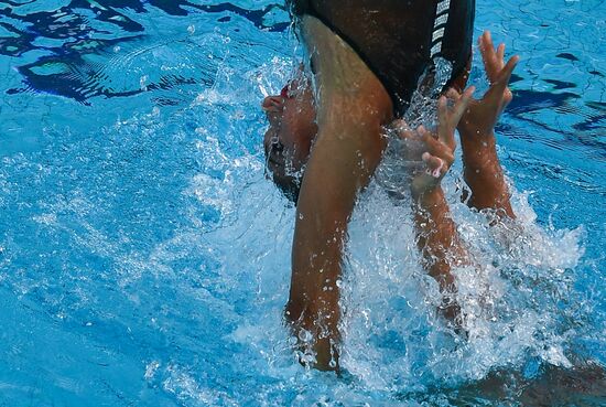2016 Summer Olympics. Synchronized swimming duets. Free routine. Final