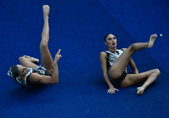 2016 Summer Olympics. Synchronized swimming duets. Free routine. Final