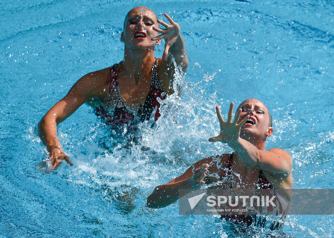 2016 Summer Olympics. Synchronized swimming duets. Free routine. Final