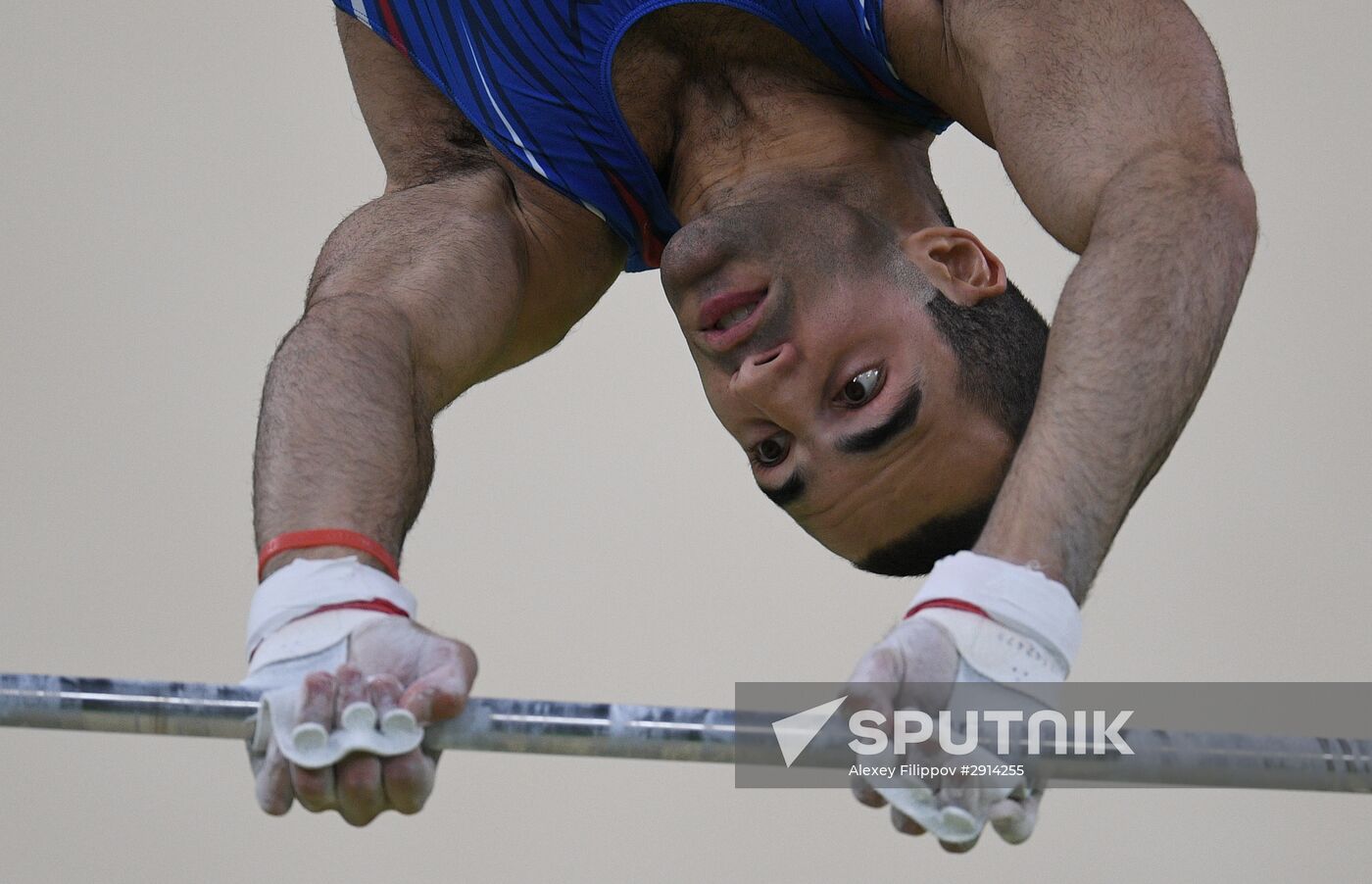 2016 Olympics. Artistic gymnastics. Men. Horizontal bar