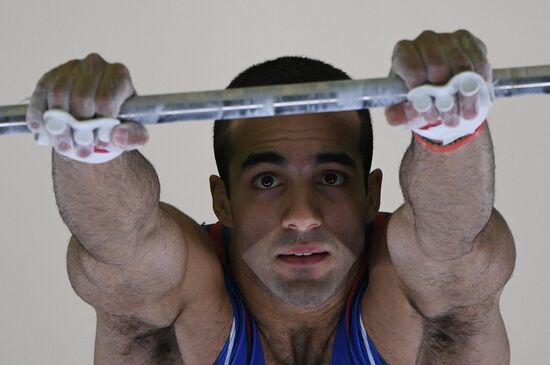 2016 Olympics. Artistic gymnastics. Men. Horizontal bar