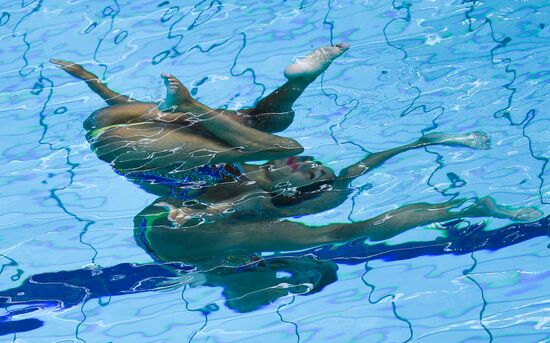 2016 Summer Olympics. Synchronized swimming duets. Free routine. Final