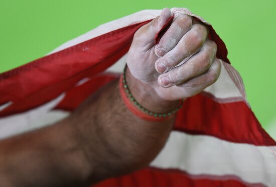 2016 Olympics. Artistic gymnastics. Men. Horizontal bar