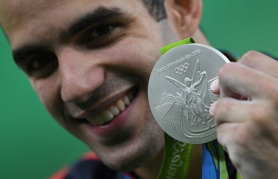 2016 Olympics. Artistic gymnastics. Men. Horizontal bar