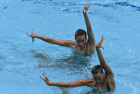 2016 Summer Olympics. Synchronized swimming duets. Free routine. Final
