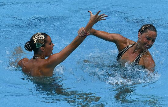 2016 Summer Olympics. Synchronized swimming duets. Free routine. Final