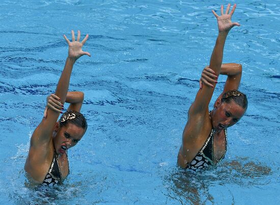 2016 Summer Olympics. Synchronized swimming duets. Free routine. Final