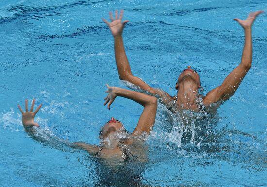 2016 Summer Olympics. Synchronized swimming duets. Free routine. Final