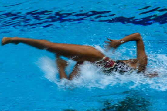 2016 Summer Olympics. Synchronized swimming duets. Free routine. Final