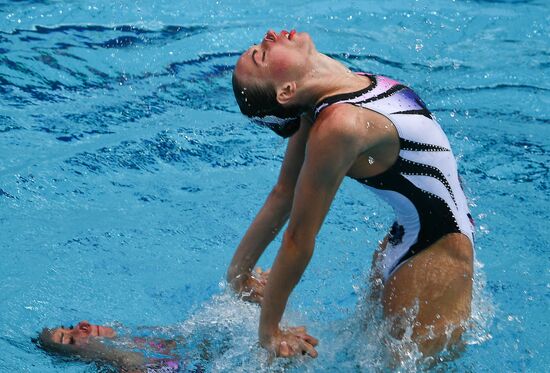 2016 Summer Olympics. Synchronized swimming duets. Free routine. Final