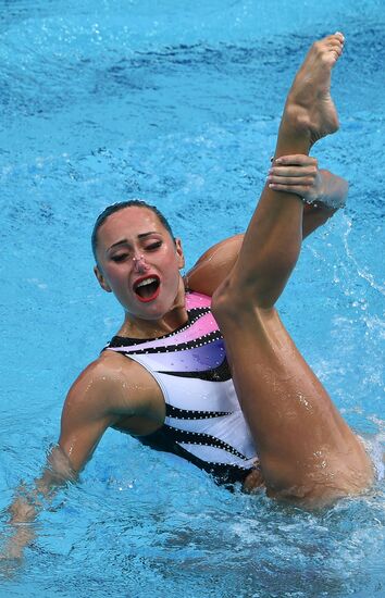 2016 Summer Olympics. Synchronized swimming duets. Free routine. Final