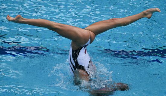 2016 Summer Olympics. Synchronized swimming duets. Free routine. Final