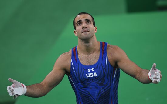 2016 Summer Olympics. Artistic gymnastics. Men. Horizontal bar