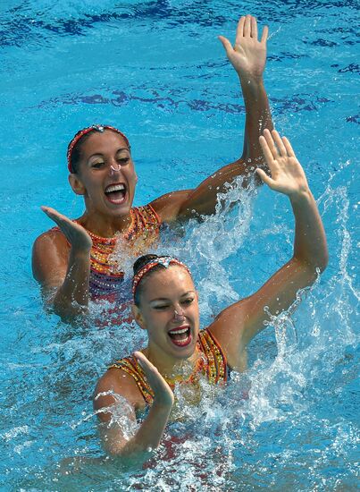 2016 Summer Olympics. Synchronized swimming duets. Free routine. Final