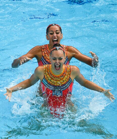 2016 Summer Olympics. Synchronized swimming duets. Free routine. Final