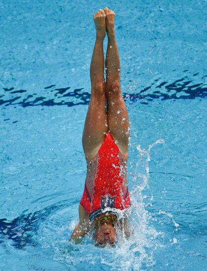 2016 Summer Olympics. Synchronized swimming duets. Free routine. Final