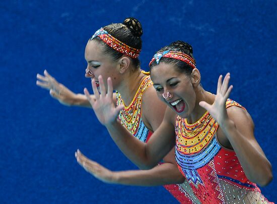 2016 Summer Olympics. Synchronized swimming duets. Free routine. Final