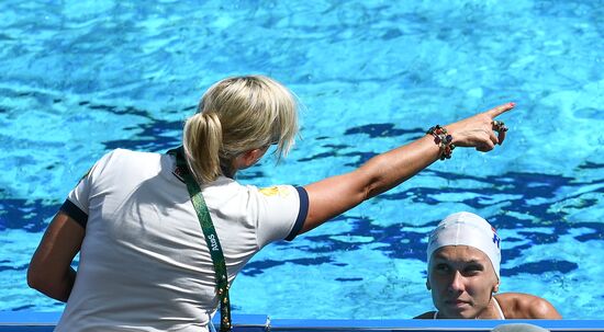 2016 Summer Olympics. Synchronized swimming duets. Free routine. Final