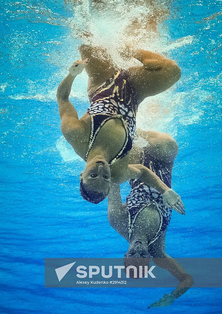 2016 Summer Olympics. Synchronized swimming duets. Free routine. Final