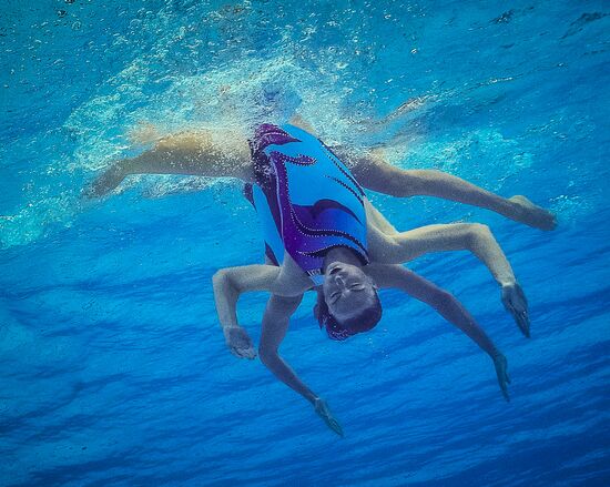 2016 Summer Olympics. Synchronized swimming duets. Free routine. Final