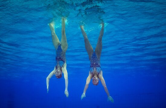 2016 Summer Olympics. Synchronized swimming duets. Free routine. Final