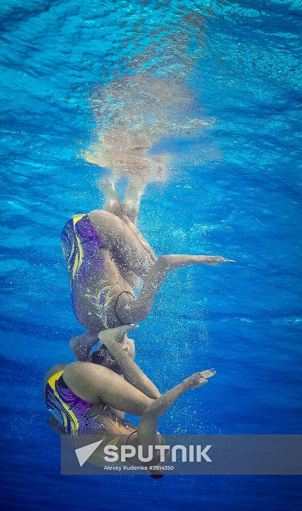 2016 Summer Olympics. Synchronized swimming duets. Free routine. Final