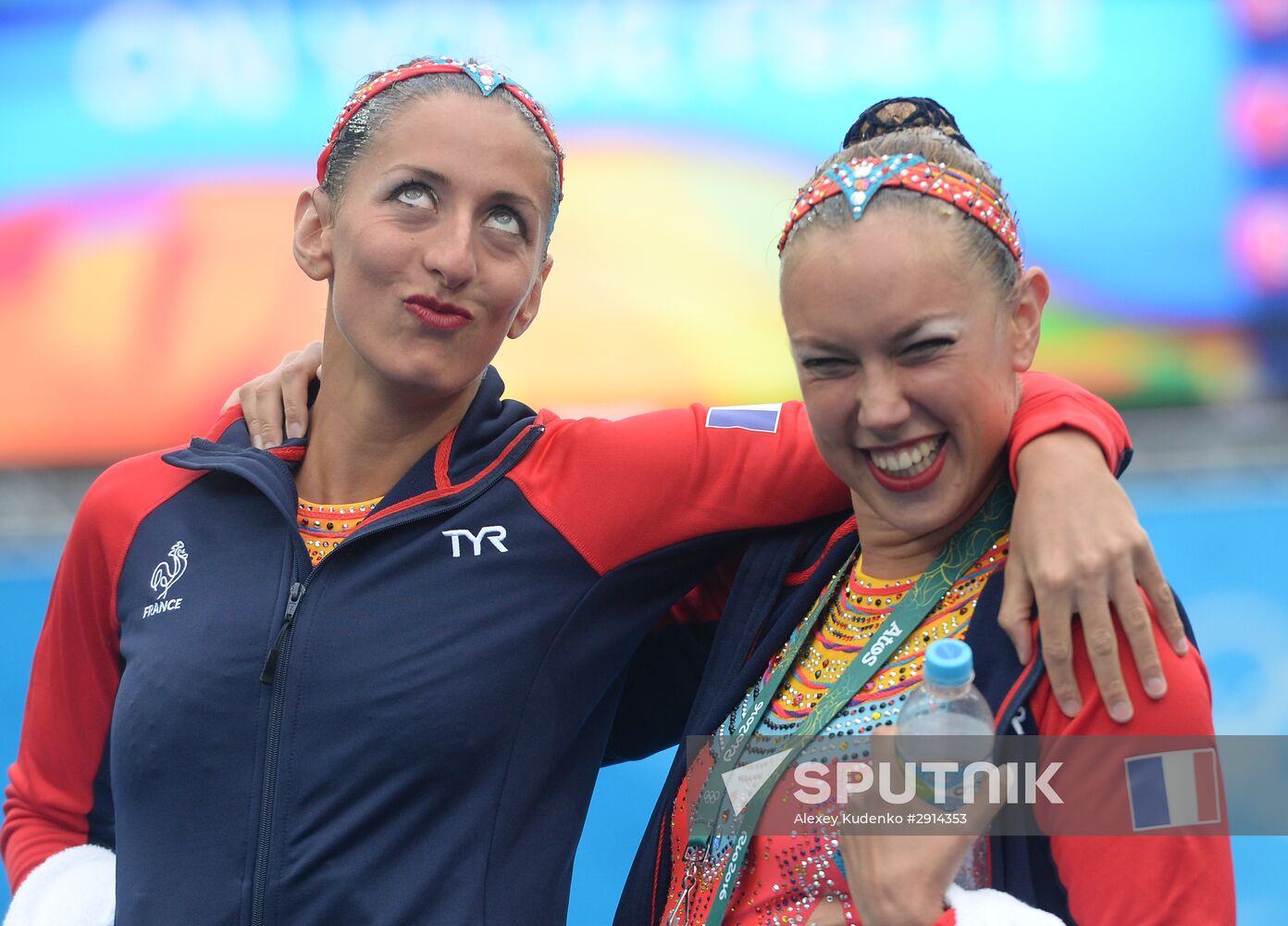 2016 Summer Olympics. Synchronized swimming duets. Free routine. Final
