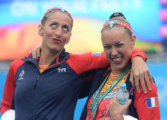 2016 Summer Olympics. Synchronized swimming duets. Free routine. Final