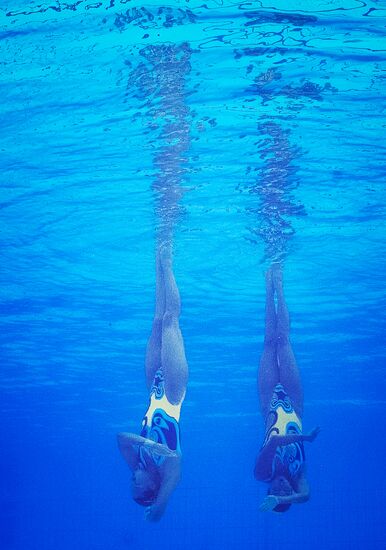 2016 Summer Olympics. Synchronized swimming duets. Free routine. Final