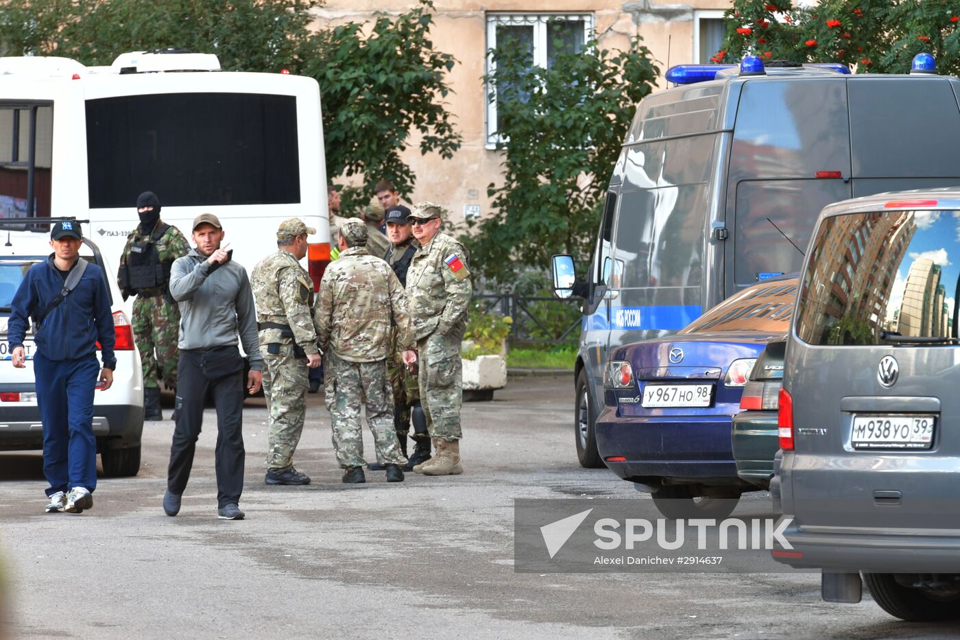 Special task force operation to detain North Caucasus militants in St. Petersburg