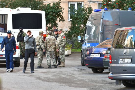 Special task force operation to detain North Caucasus militants in St. Petersburg
