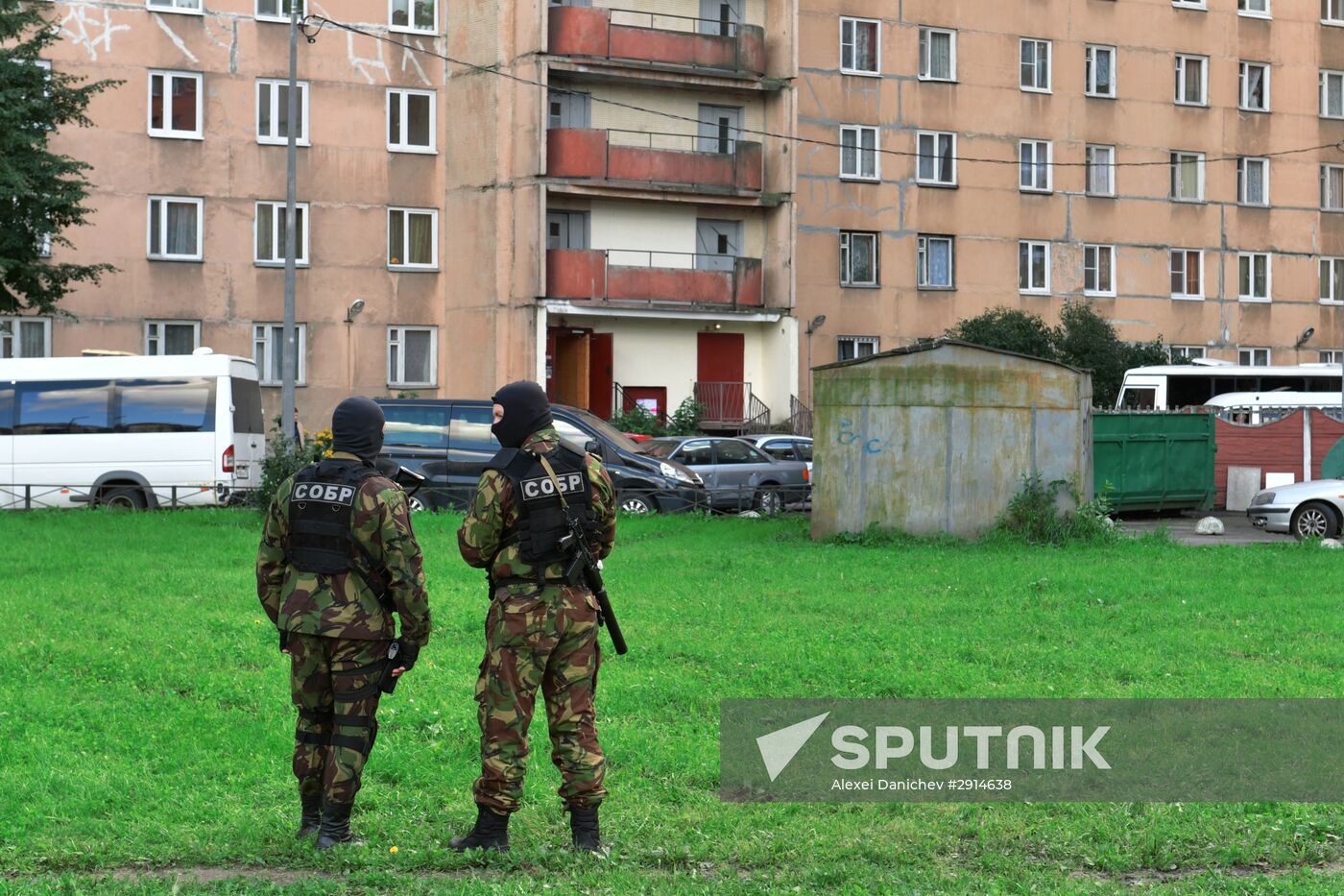 Special task force operation to detain North Caucasus militants in St. Petersburg
