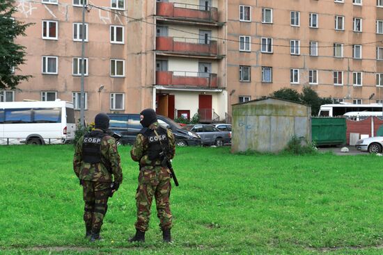 Special task force operation to detain North Caucasus militants in St. Petersburg