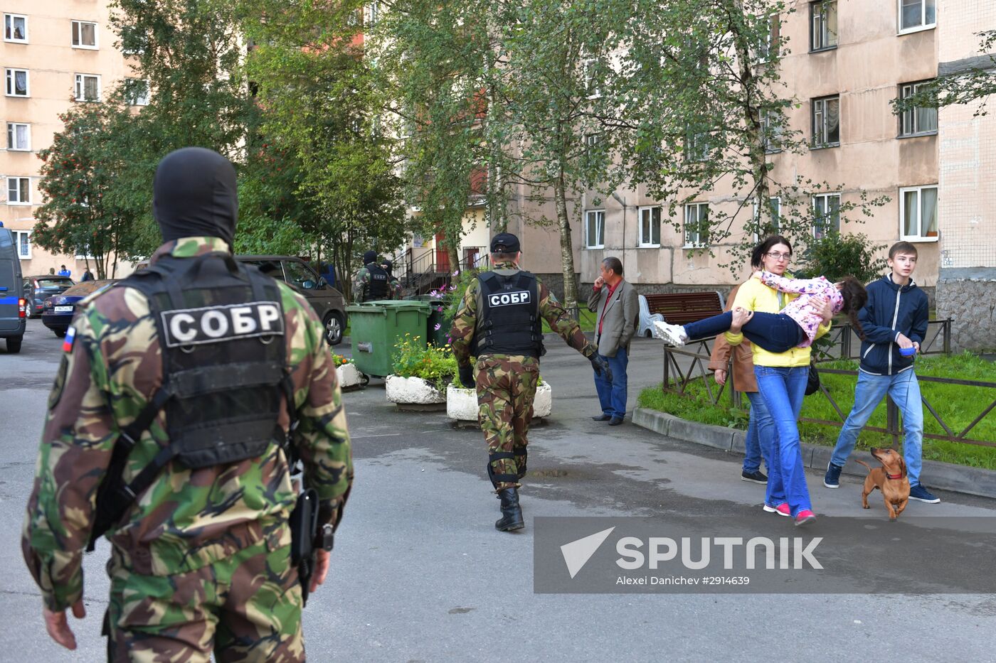 Special task force operation to detain North Caucasus militants in St. Petersburg
