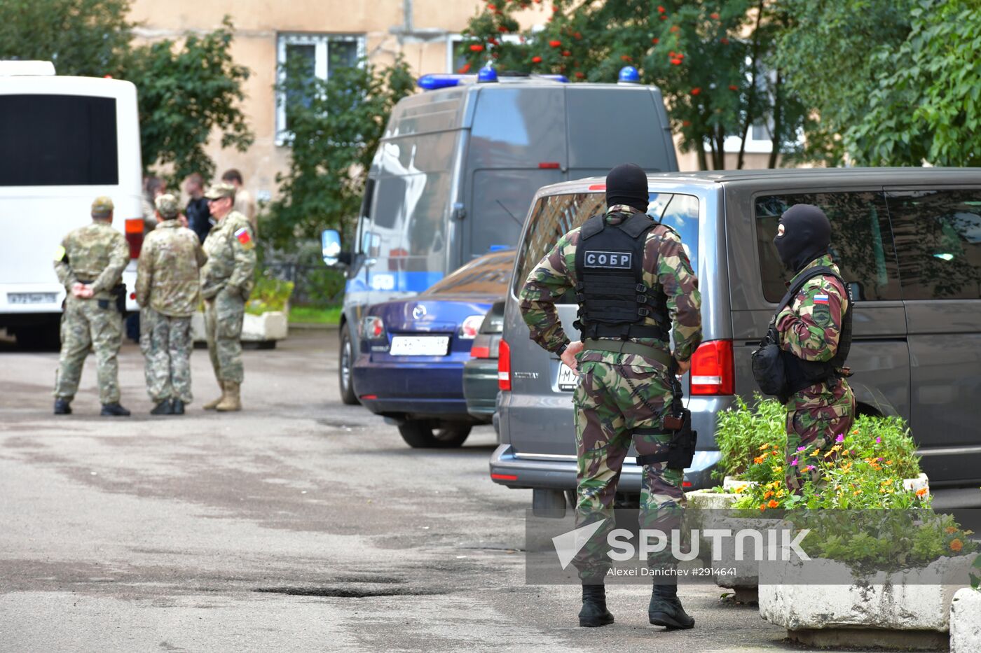 Special task force operation to detain North Caucasus militants in St. Petersburg