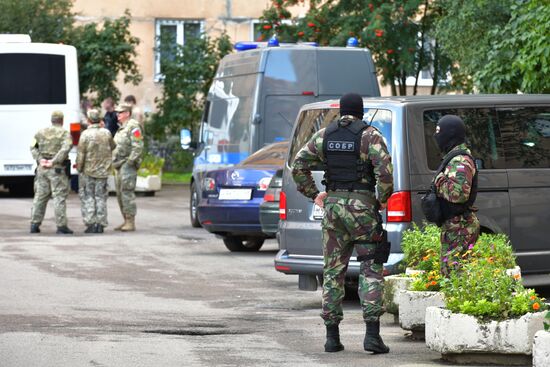 Special task force operation to detain North Caucasus militants in St. Petersburg