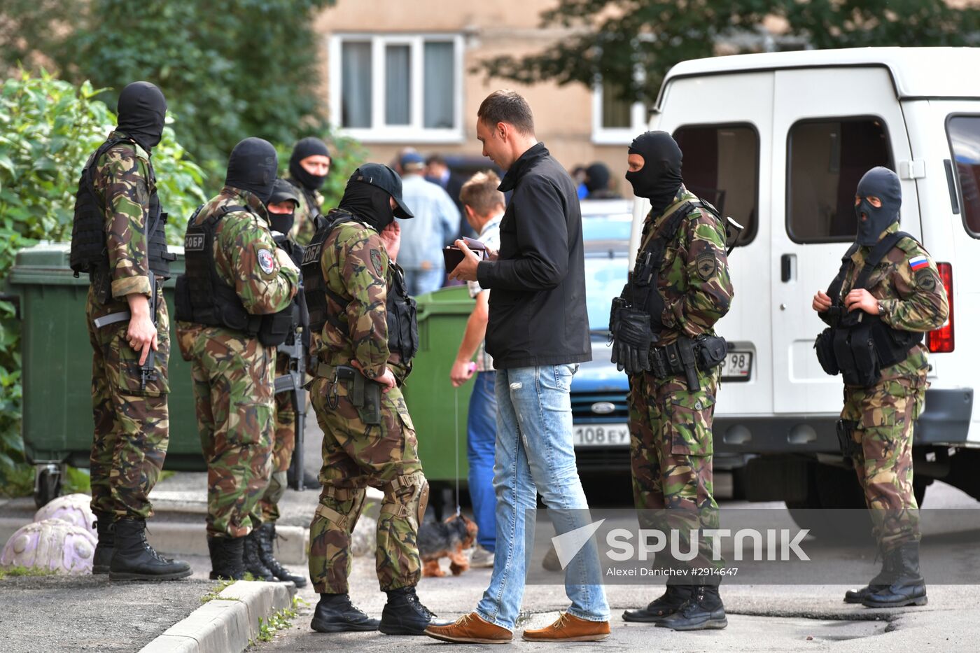 Special task force operation to detain North Caucasus militants in St. Petersburg