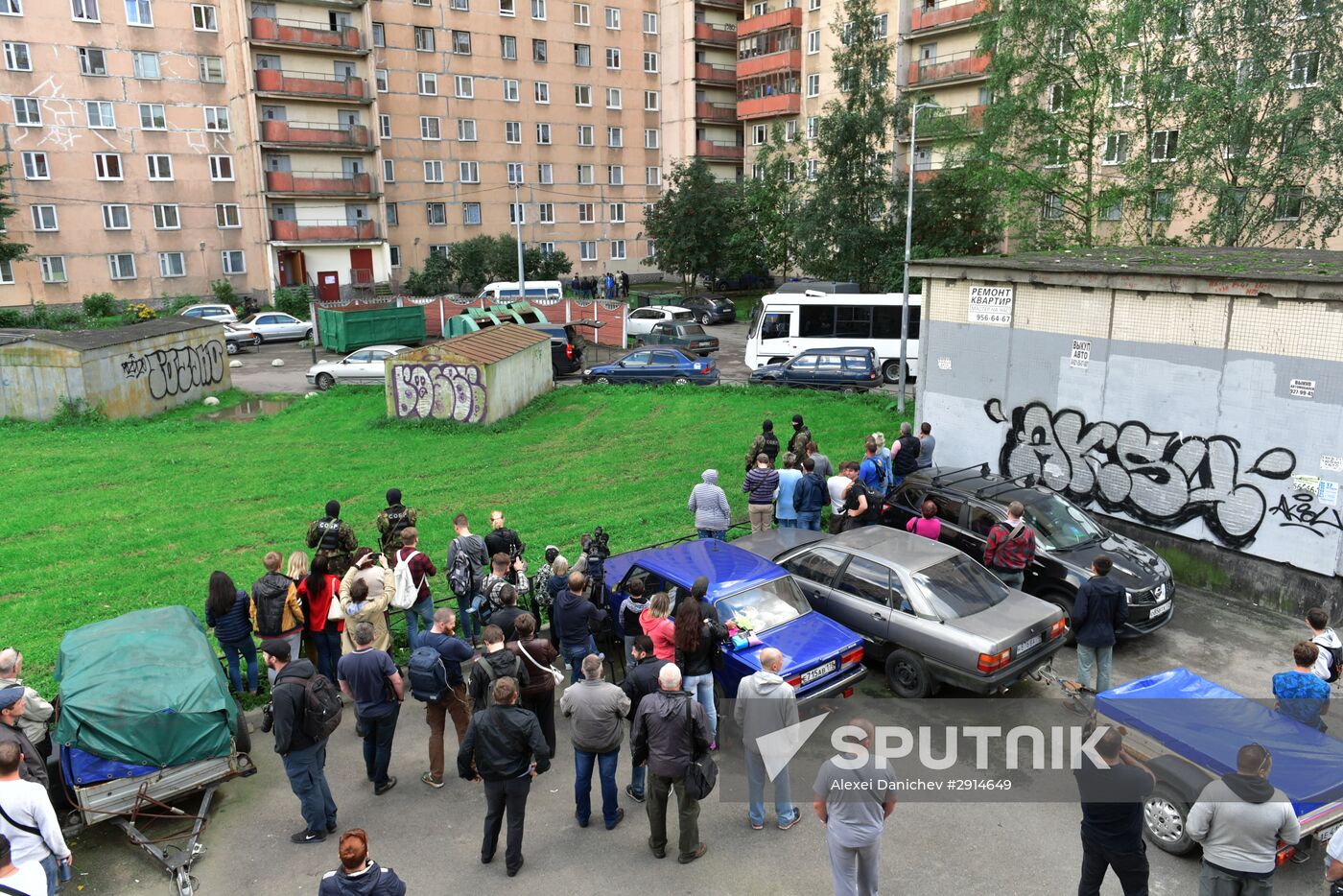 Special task force operation to detain North Caucasus militants in St. Petersburg