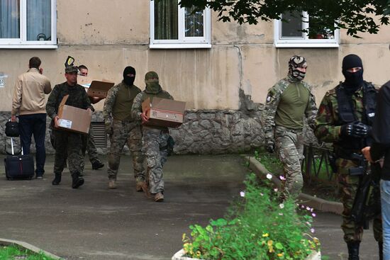 Special task force operation to detain North Caucasus militants in St. Petersburg