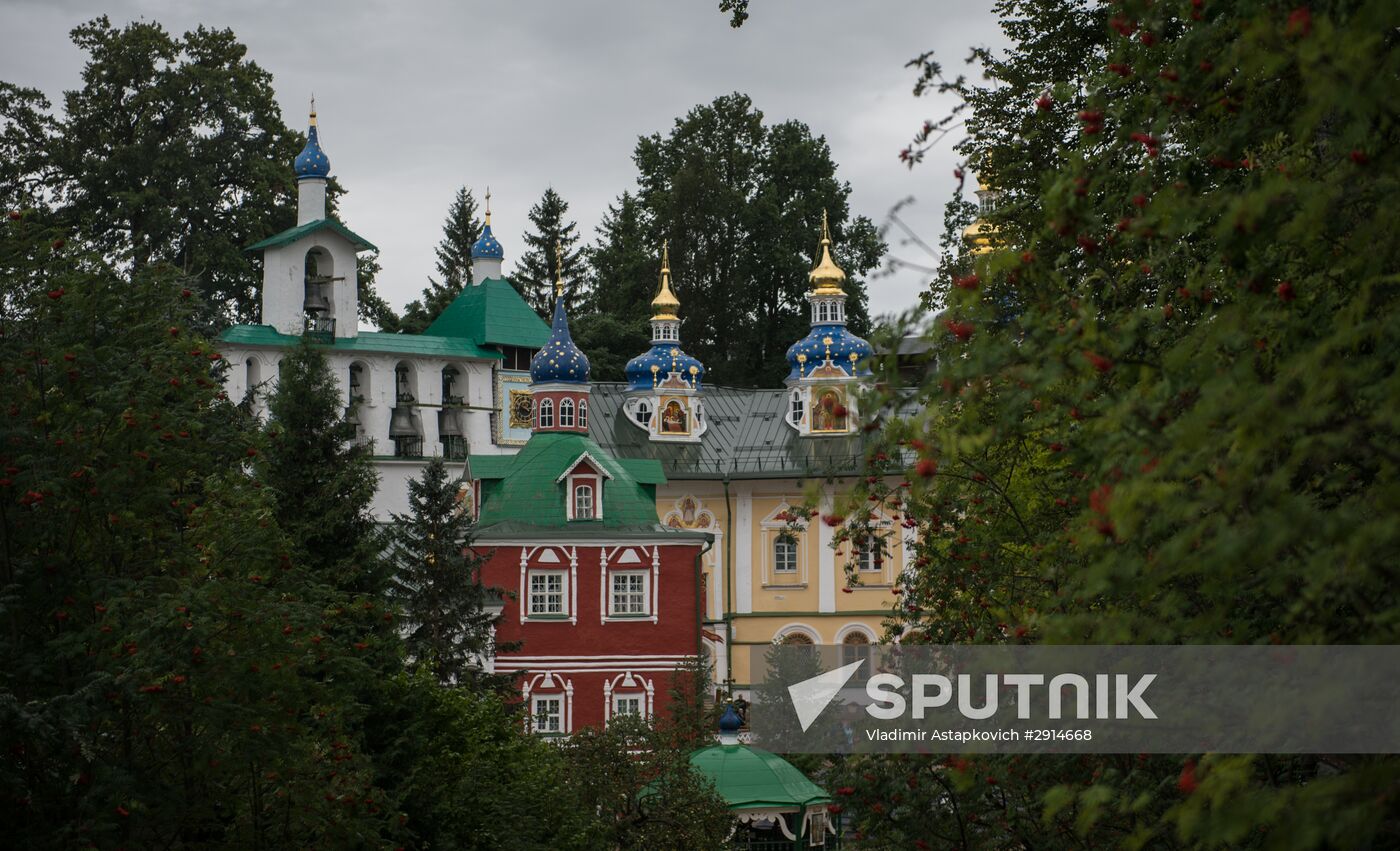 Pskov-Pechory Assumption Monastery in Pskov Region