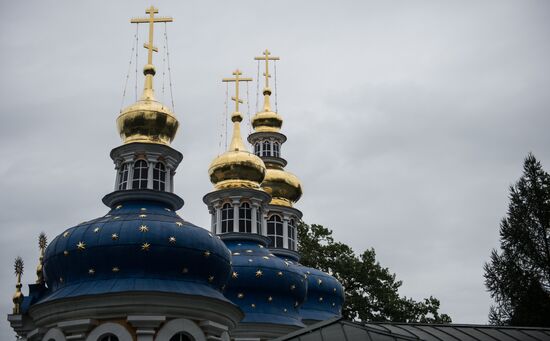 Pskov-Pechory Assumption Monastery in Pskov Region