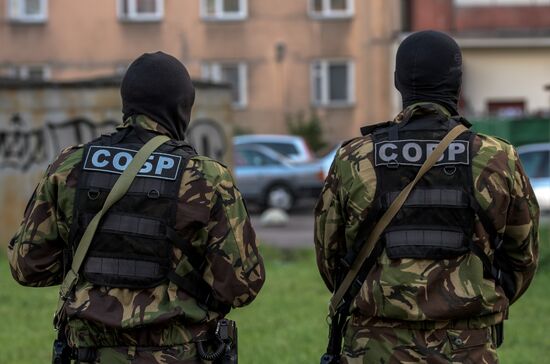 Special task force operation to detain North Caucasus militants in St. Petersburg