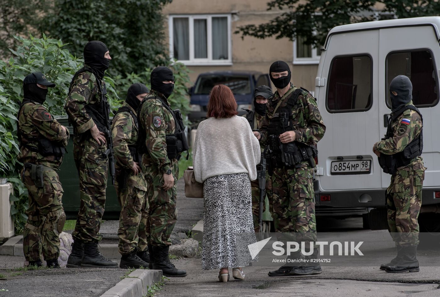 Special task force operation to detain North Caucasus militants in St. Petersburg