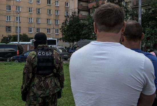 Special task force operation to detain North Caucasus militants in St. Petersburg