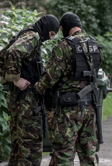 Special task force operation to detain North Caucasus militants in St. Petersburg