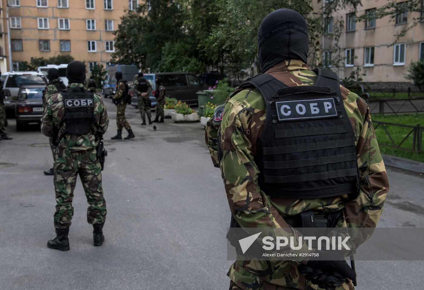 Special task force operation to detain North Caucasus militants in St. Petersburg