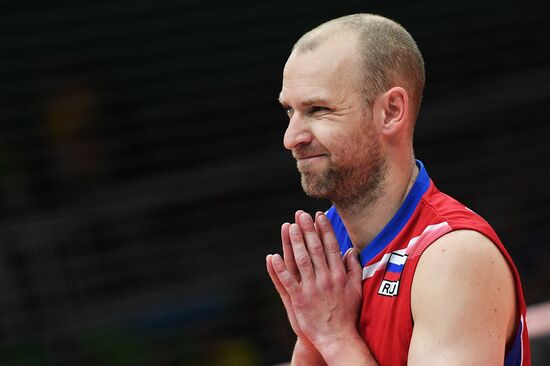 The 2016 Summer Olympics. Volleyball. Men. Canada vs. Russia