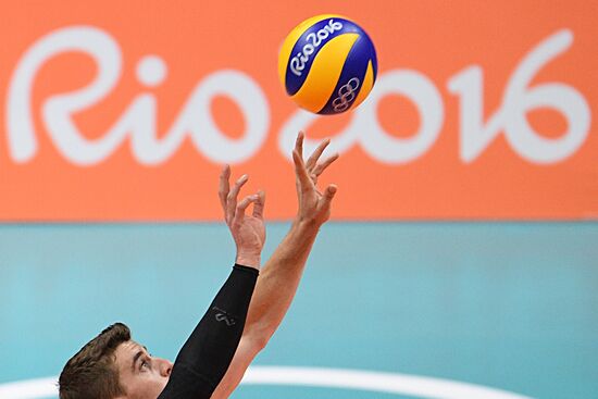 The 2016 Summer Olympics. Volleyball. Men. Canada vs. Russia